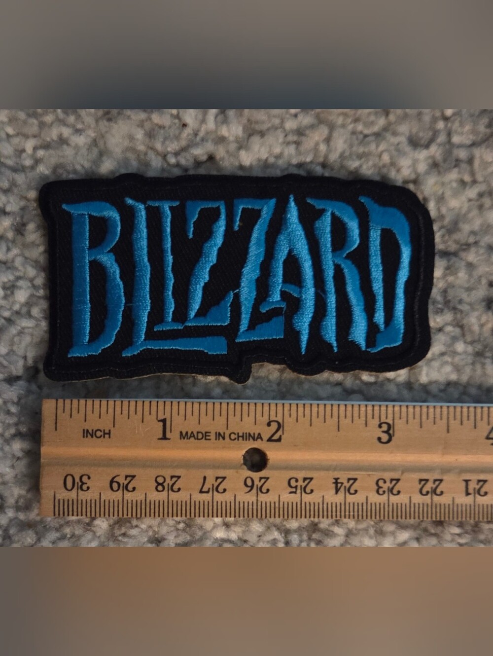 Blizzard Embroidered Patch